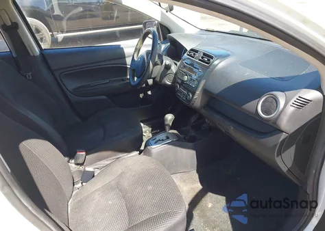 2015 Mitsubishi Mirage Es из США, поврежденный, VIN ML32A4HJ9FH033411